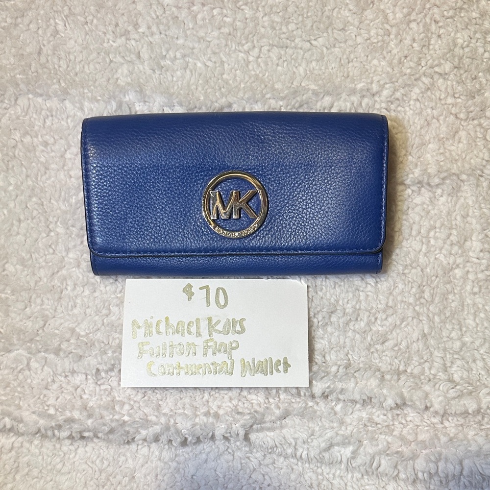 Michael Kors Royal Blue Wallet